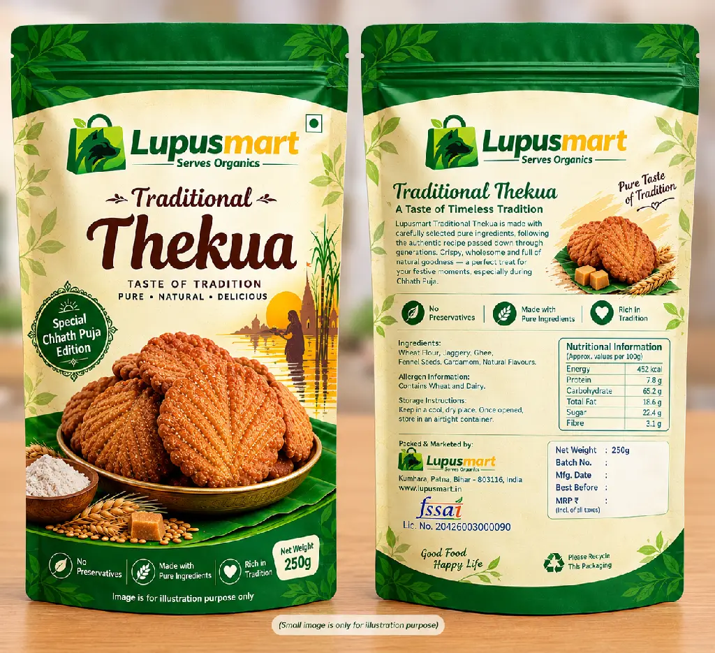 Traditional Thekua Packaging Mockup.webp